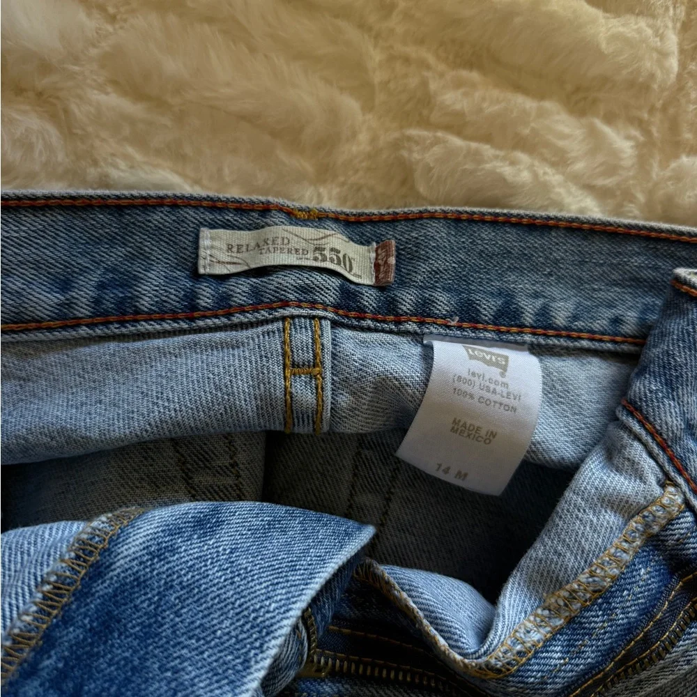 Levi’s 550 Vintage Red Tag Size 14 Straight Leg - Picture 4 of 4